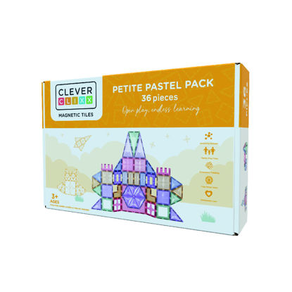 Bild von Cleverclixx Kompakt-Bausatz in Pastellfarben 36 Teile
