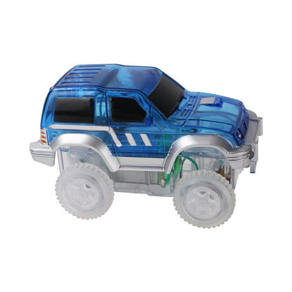 Bild von Race Track Car Blue  - Rennbahnauto (blau), 1 Stück