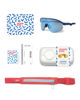 Bild von Junior Half-Rim Sports Sunglasses-Azure Blue