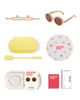 Bild von TODDLER Round Sunglasses-Citrus Garden-Grapefruit Pink
