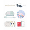 Bild von TODDLER Round Sunglasses-Seaside Stripes-Sailing Blue