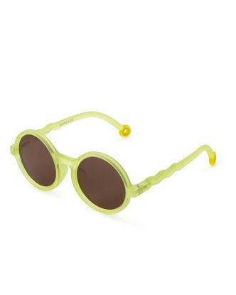 Bild von KIDS Round Sunglasses-Citrus Garden-Lime Green