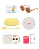 Bild von JUNIOR Round Sunglasses-Citrus Garden-Grapefruit Pink