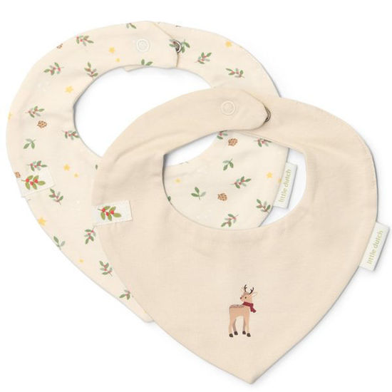 Bild von 2-pack Bandana bib Little Christmas