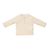 Bild von T-shirt langärmlig Soft Beige Stripe - 68