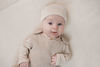 Bild von T-shirt langärmlig Soft Beige Stripe - 68
