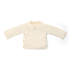 Bild von Wickel Cardigan gestrickt Off White - 44