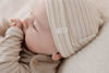 Bild von Mütze Soft Beige Stripe - 3-6 months
