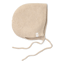 Bild von Mütze gestrickt Soft Beige Melee - 0-3 months