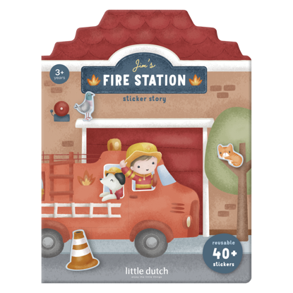 Bild von Wiederverwendbares Stickerheft Jim