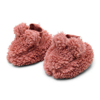 Bild von Teddy booties Pink Blush - 3-9 months