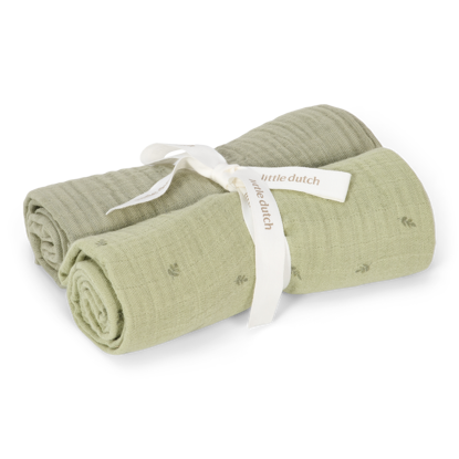 Bild von Swaddles muslin  70x70 - Pure Sage