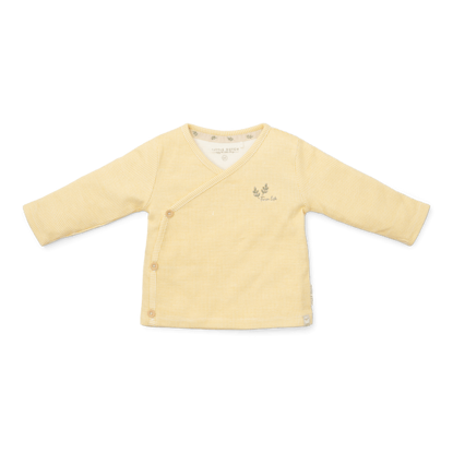 Bild von T-shirt langärmelig wrap Warm Yellow check - 50 (NOOS)
