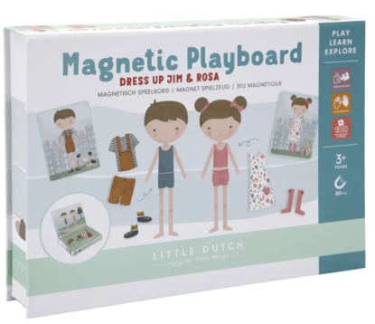 Bild von Little Dutch Magnet Spielzeug Jim & Rosa FSC