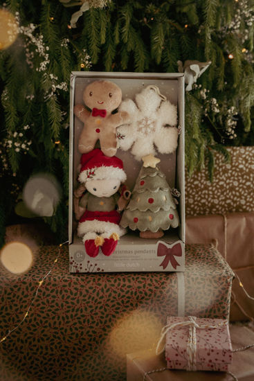 Bild von Rosa Weihnachtsbaumhängerset GRS