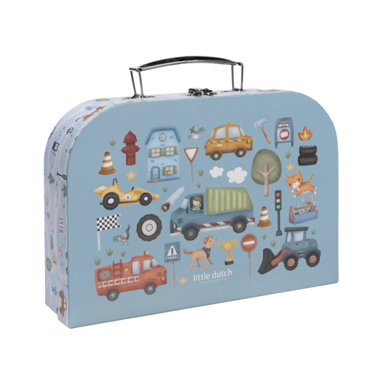 Bild von Bastel Box Jim und Fahrzeuge im Koffer