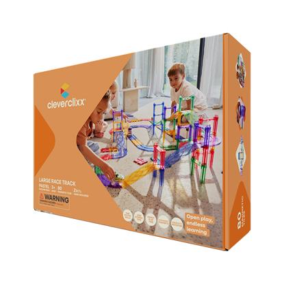 Bild von Autobahn-Bausatz in Pastellfarben 80 Teile