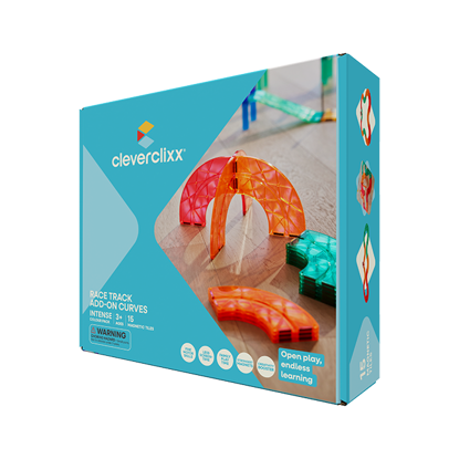 Bild von Autobahn-Bausatz in Knallfarben 15 Teile