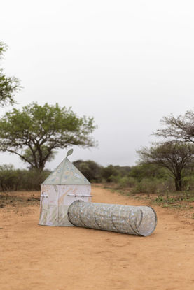 Bild von Little Dutch Safari Zelt mit Tunnel XL