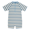 Bild von Short Sleeve Swimsuit Ocean Blue Stripes - 86/92