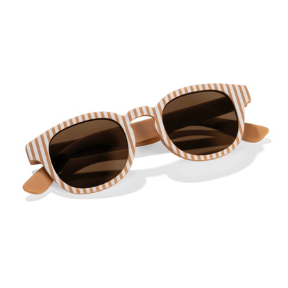 Bild von Kinder Sonnenbrille Ocean Brown Stripes