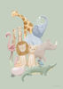 Bild von Poster – Safari Freunde – A3