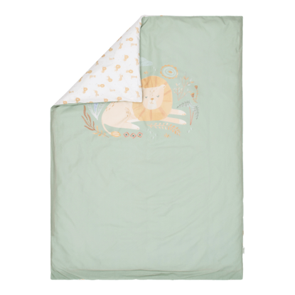 Bild von Bettbezug 120x150 - Grün - Safari Leo