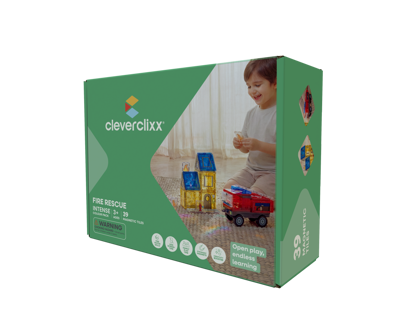 Bild von Cleverclixx Feuerwehr Set Intense 39 pieces