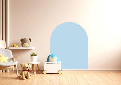 Bild von Cleverclixx Magnetic Wall Sticker 95x75cm | Clever Blue