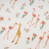 Bild von Wiege Spannbettlaken - Blooming Safari