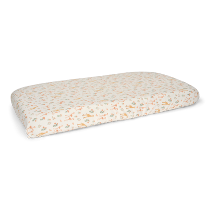 Bild von Babybett Spannbettlaken - Blooming Safari