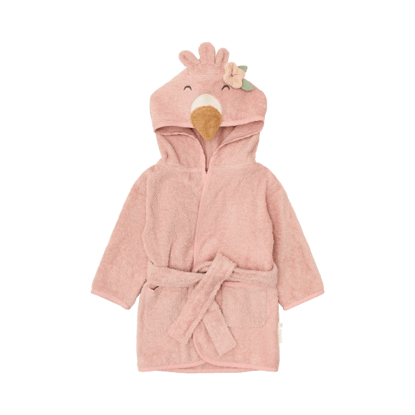 Bild von Bademantel Flamingo - Rosa - 86/92