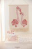 Bild von Wandteppich Flamingo - Rosa