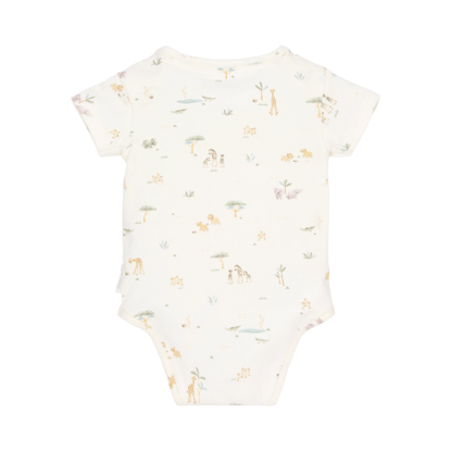 Bild von Newborn NOOS Safari Freunde Strampler kurzarm Little Safari 44