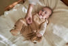 Bild von Newborn NOOS Safari Freunde Gestrickter Strampler Soft Tan 44