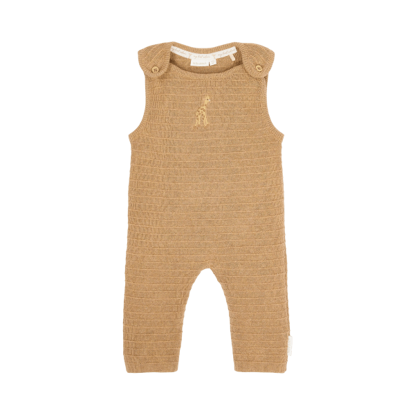 Bild von Newborn NOOS Safari Freunde Gestrickter Strampler Soft Tan 62