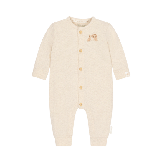 Bild von Newborn NOOS Safari Freunde Strampler Vanilla melee 74