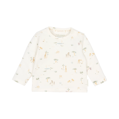 Bild von Newborn NOOS Safari Freunde T-Shirt langarm Little Safari 68