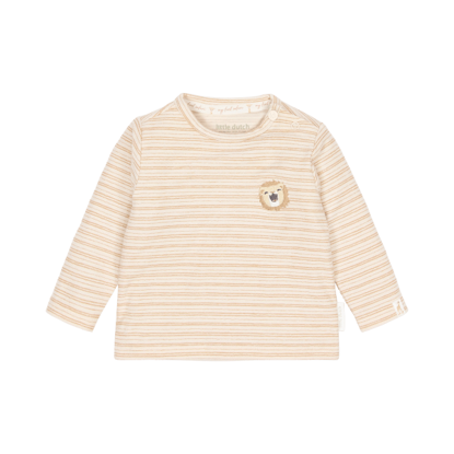 Bild von Newborn NOOS Safari Freunde T-Shirt Langarm Little Safari Stripe 50