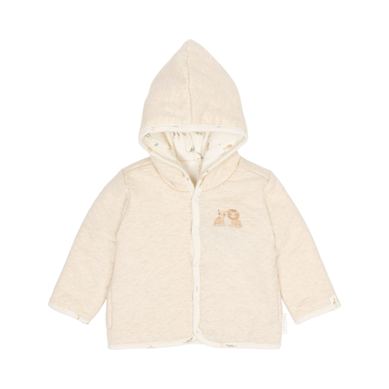 Bild von Newborn NOOS Safari Freunde Wendejäckchen Vanilla melee 44