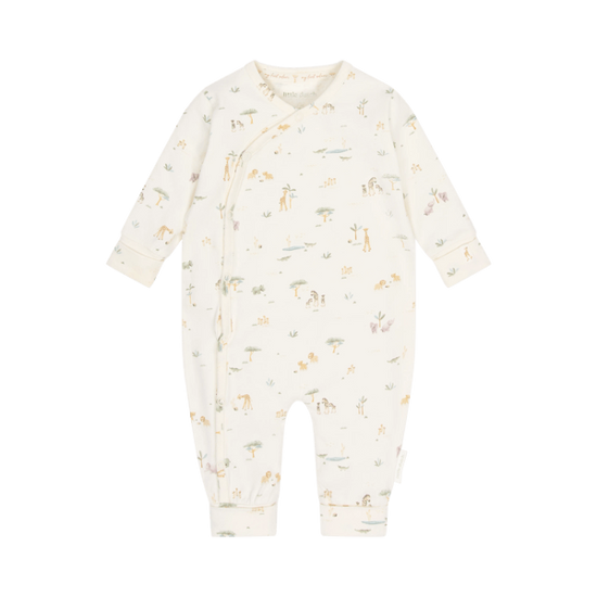 Bild von Newborn NOOS Safari Freunde Wickelstrampler Little Safari 56