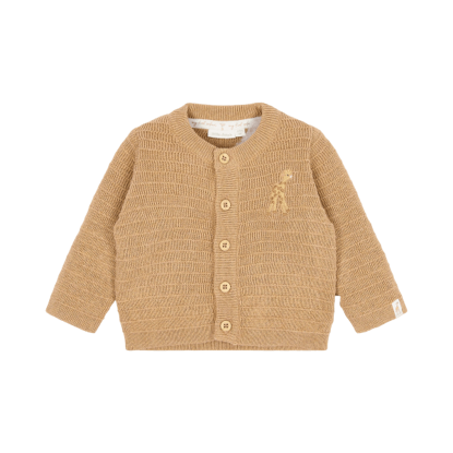 Bild von Newborn NOOS Safari Friends Strick Wickeljäckchen Soft Tan 62