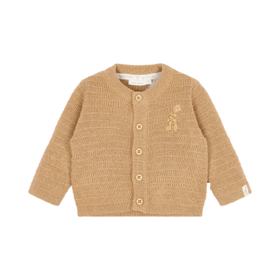 Bild von Newborn NOOS Safari Friends Strick Wickeljäckchen Soft Tan 62