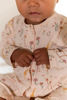 Bild von Einteiliger Winterpyjama Safari Flamingo Pastellrosa 74/80