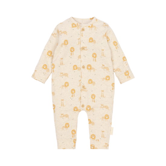 Bild von Einteiliger Pyjama Safari Löwe Vanilla meliert 62/68