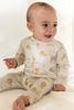 Bild von Einteiliger Pyjama Safari Löwe Vanilla meliert 62/68